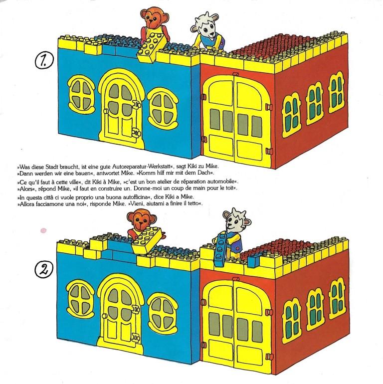 LEGO Fabuland 344 - Olli Zieges und Mike Affes Grossgarage